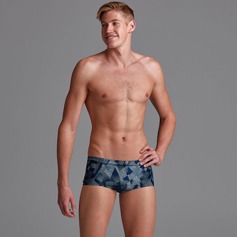 Funky Trunks - Pointillism - Mens Plain Front Trunks