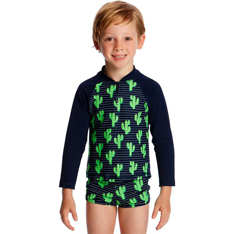 Funky Trunks - Prickly Pete - Toddler Boys Rash Vest