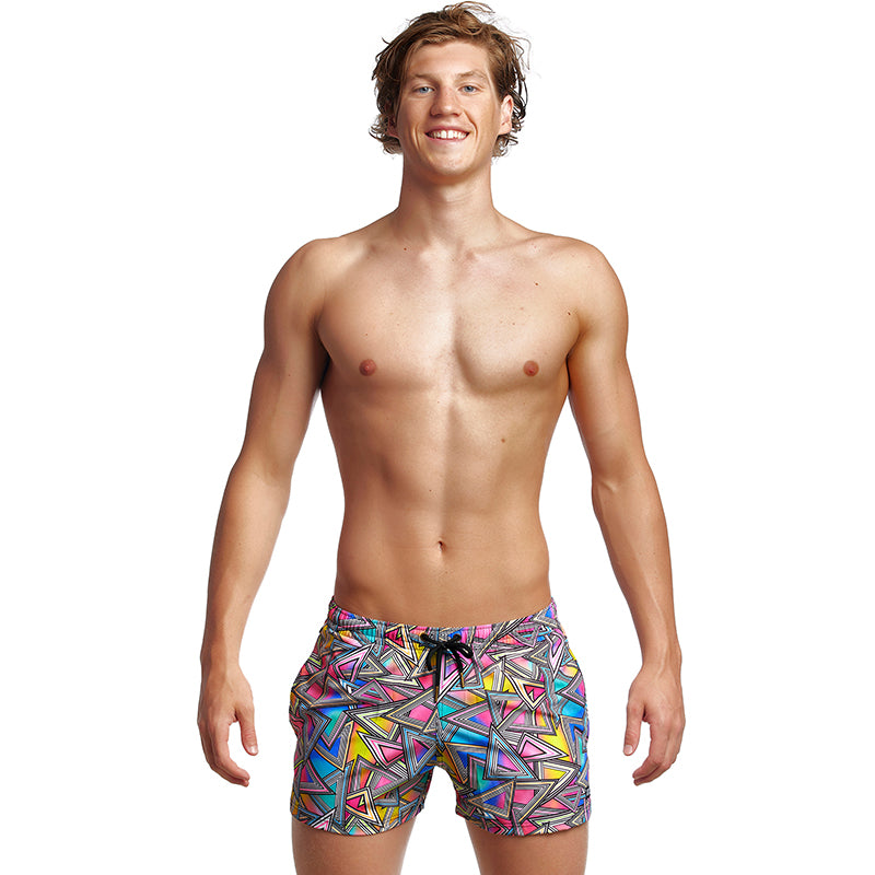 Funky Trunks - Prism Break - Mens Shorty Shorts Short
