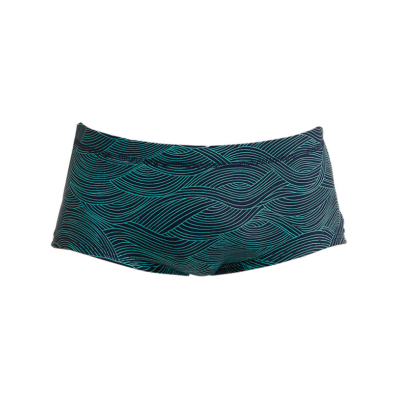 Funky Trunks - Ripples - Mens Plain Front Trunks