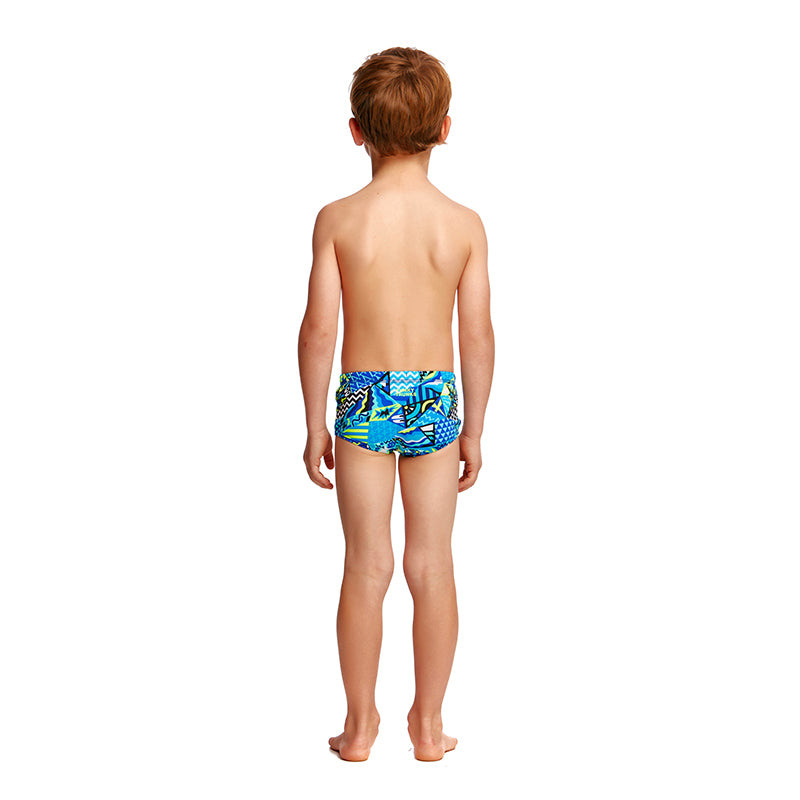 Funky Trunks - Rock Steady Toddler Boys Printed Trunk