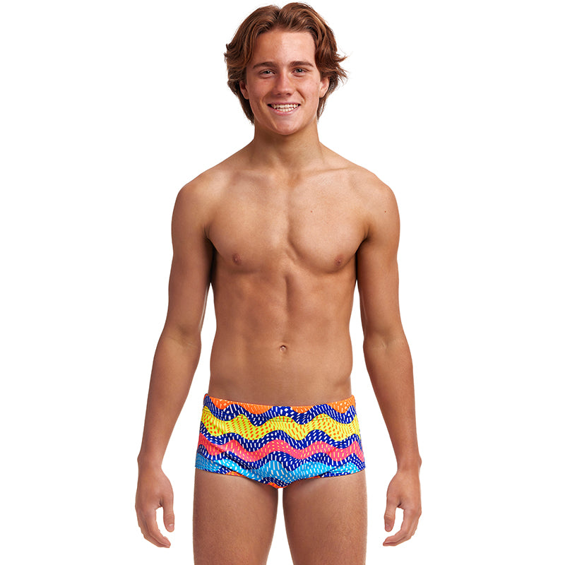 Funky Trunks - Rocky Wave - Boys Sidewinder Trunks