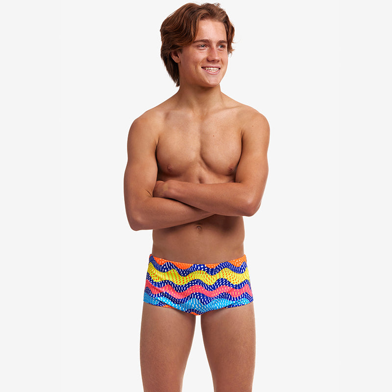 Funky Trunks - Rocky Wave - Boys Sidewinder Trunks