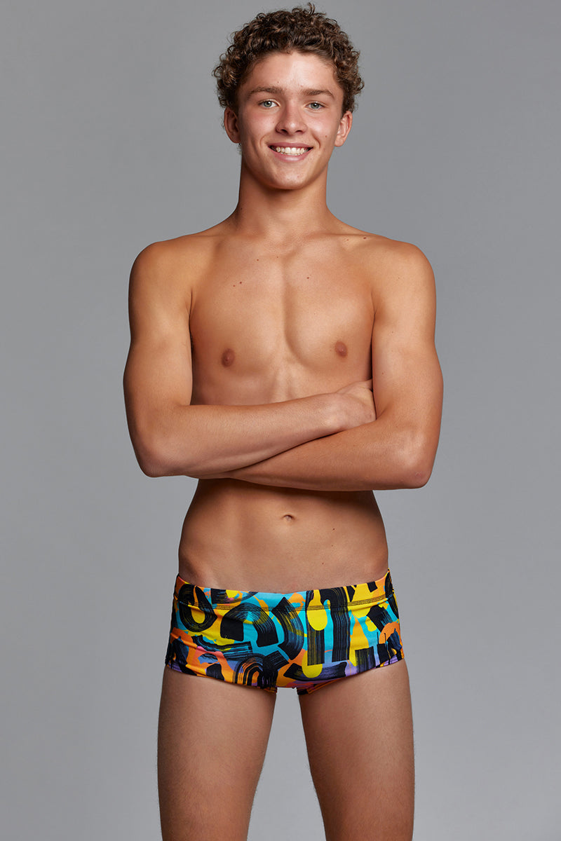 Funky Trunks - Smooth Stroke - Boys Classic Trunks