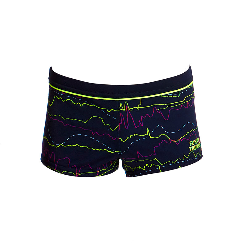 Funky Trunks - Sound System Toddler Boys Square Trunk