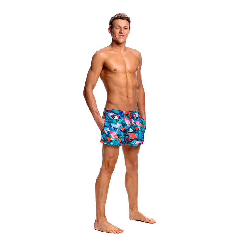 Funky Trunks - Split Scene Mens Shorty Shorts Short