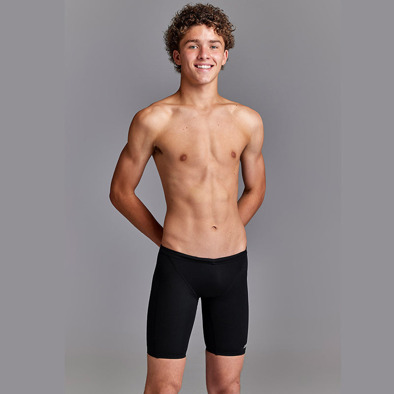Funky Trunks - Still Black - Boys Training Jammers