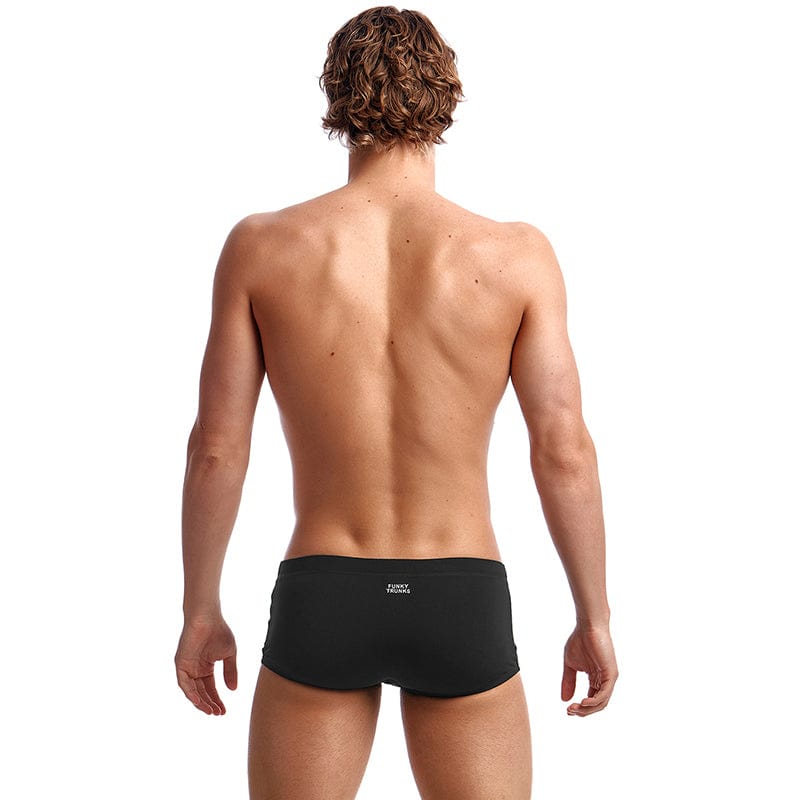 Funky Trunks - Still Black - Mens Plain Front Trunks