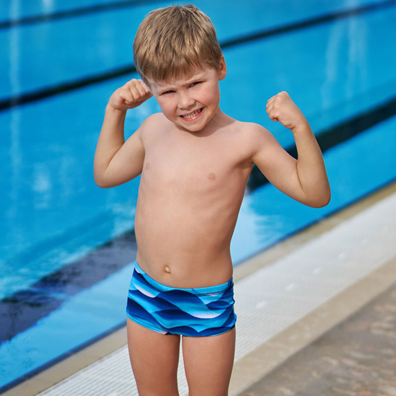 Funky Trunks - Storm Buoy - Toddler Boys Eco Printed Trunks