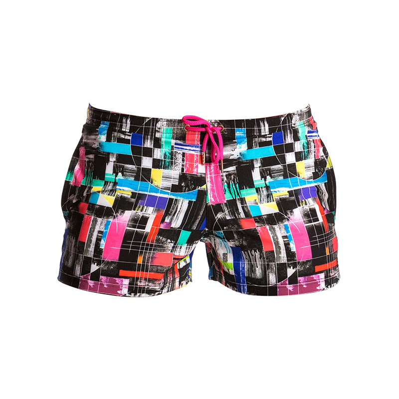 Funky Trunks - Test Signal Mens Shorty Shorts
