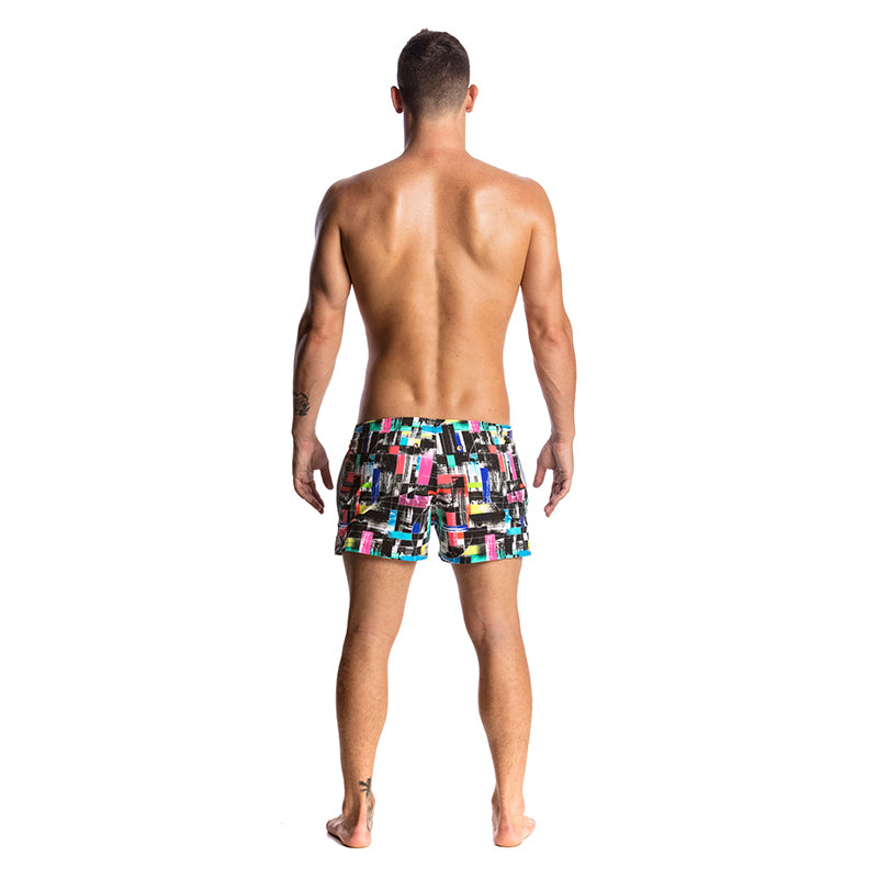 Funky Trunks - Test Signal Mens Shorty Shorts