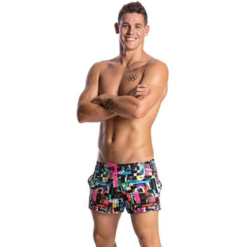 Funky Trunks - Test Signal Mens Shorty Shorts