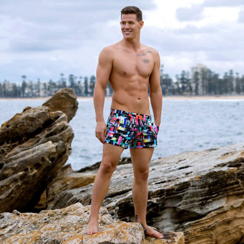 Funky Trunks - Test Signal Mens Shorty Shorts