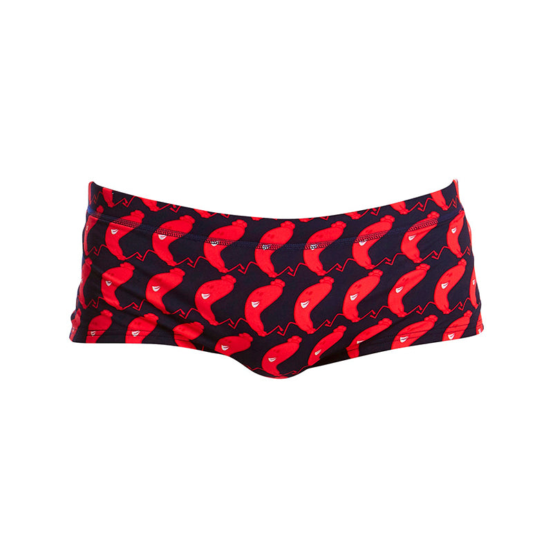 Funky Trunks - The Great Sausage Run Mens Plain Front Trunks