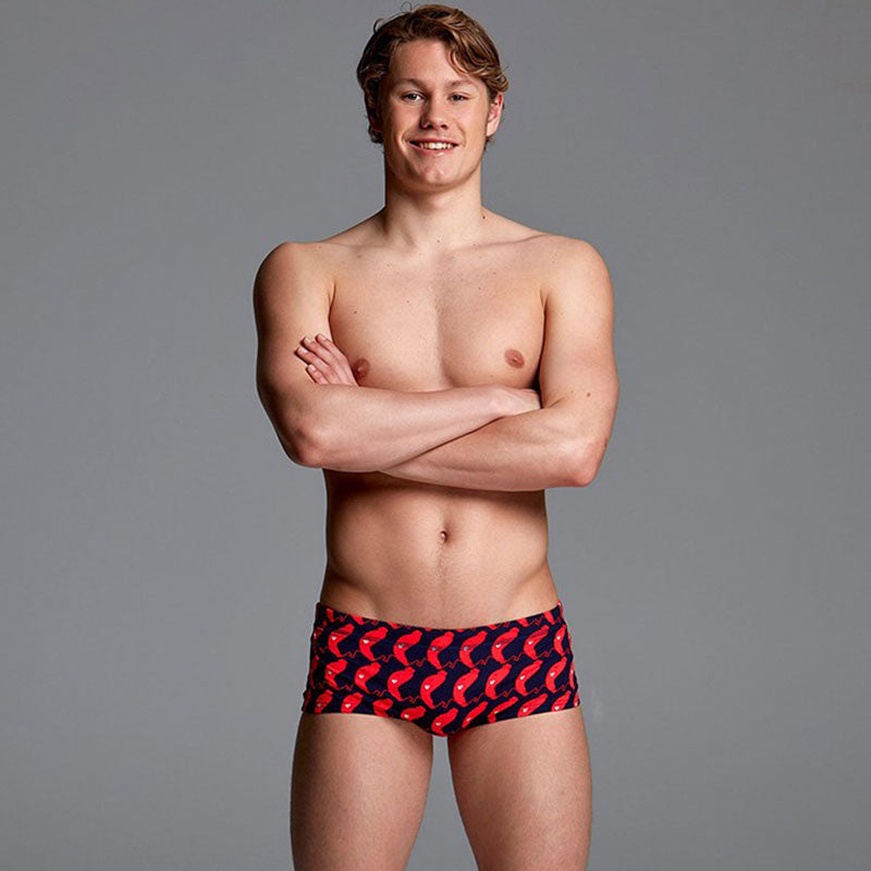 Funky Trunks - The Great Sausage Run Mens Plain Front Trunks