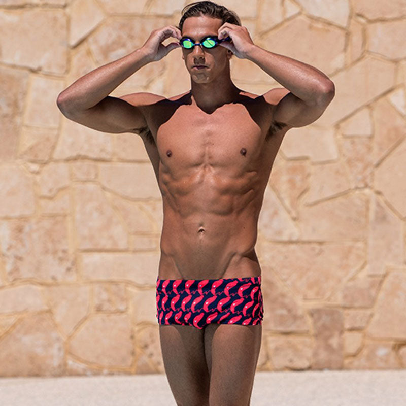 Funky Trunks - The Great Sausage Run Mens Plain Front Trunks