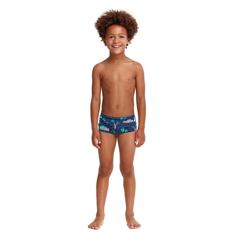Funky Trunks - Trailer Trash - Toddler Boys Eco Printed Trunks