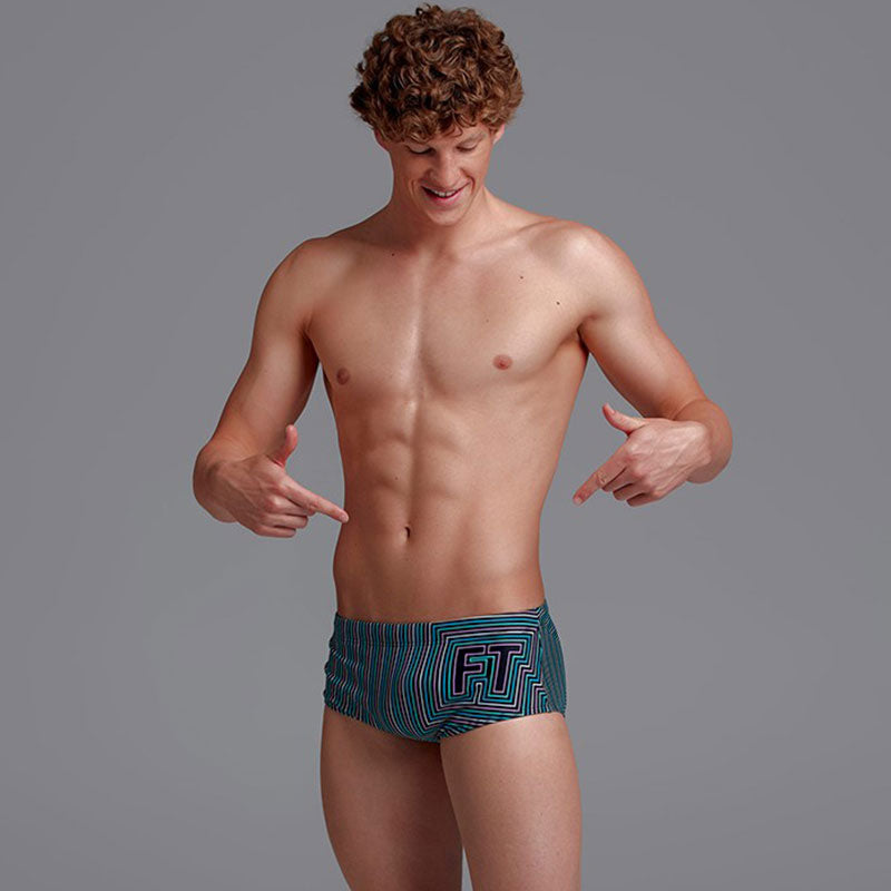 Funky Trunks - Use Your Illusion - Mens Sidewinder Trunks