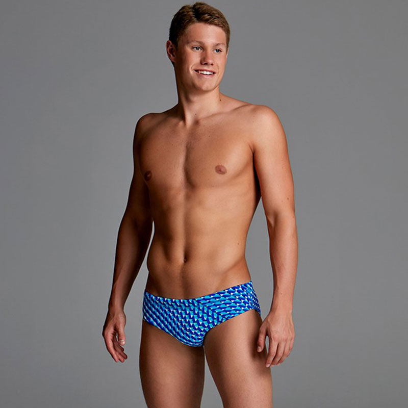 Funky Trunks - Vapour Scale Mens Classic Briefs