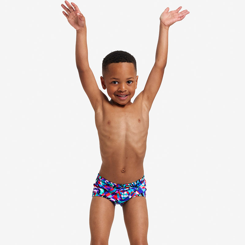 Funky Trunks - Video Star - Toddler Boys Printed Trunks