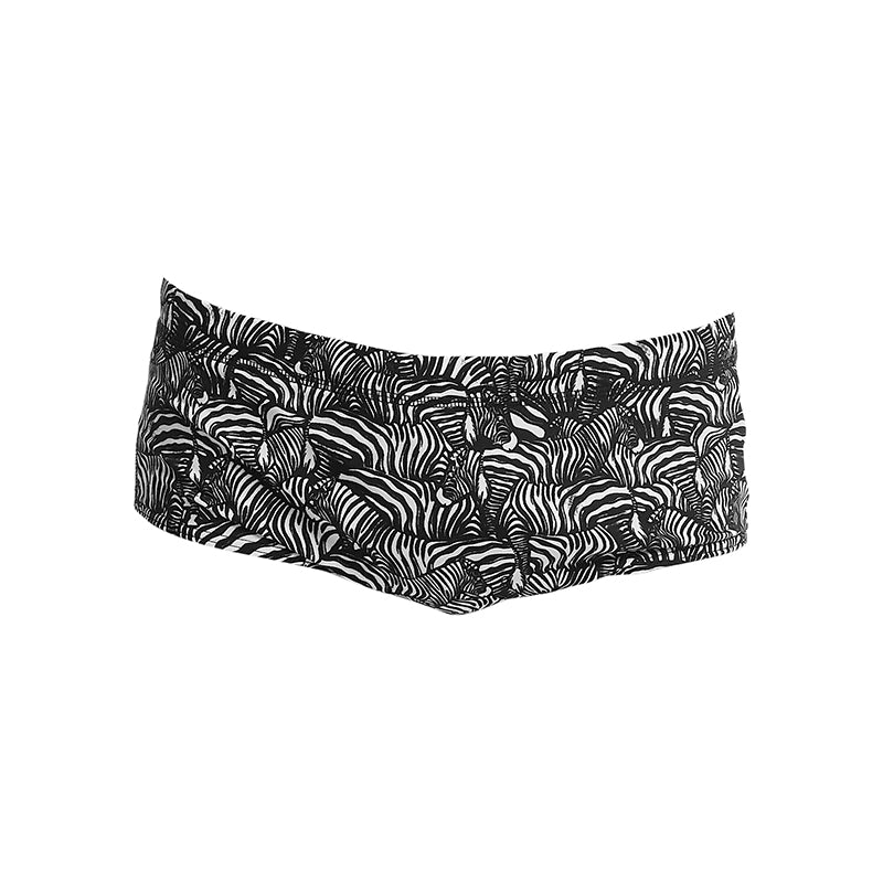 Funky Trunks - Zebra Crossing - Boys Eco Classic Trunks