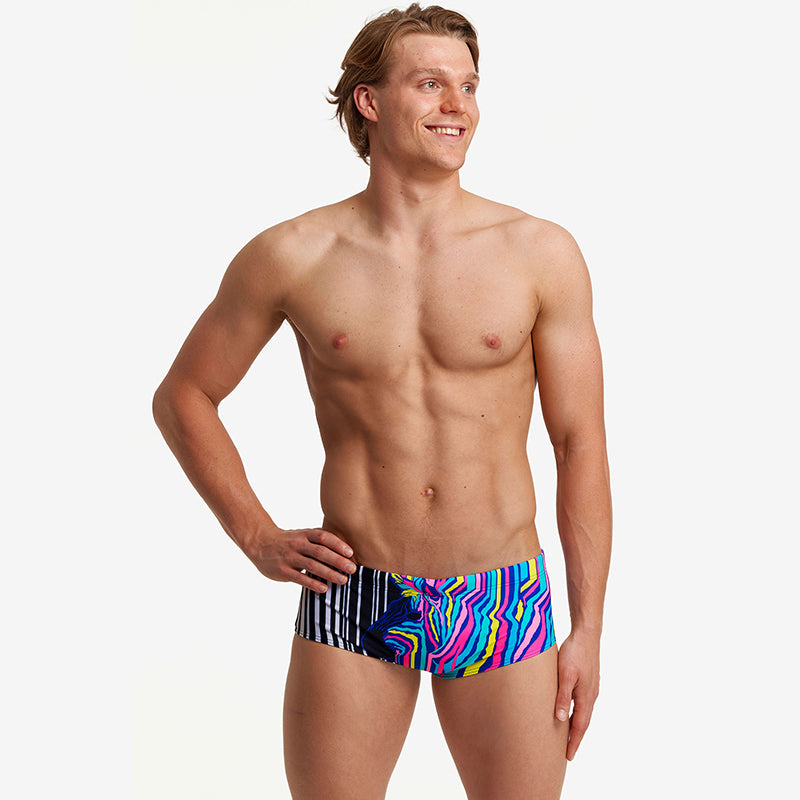Funky Trunks - Zorse Code - Mens Sidewinder Trunks