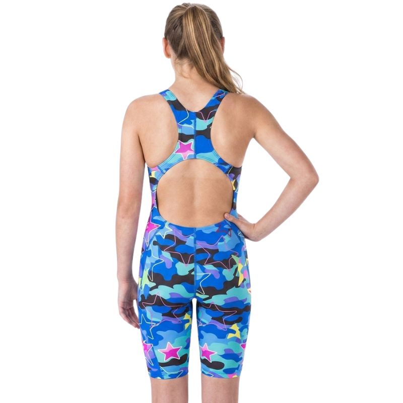 Maru Girls Swimwear - Camo Star Pacer Legs