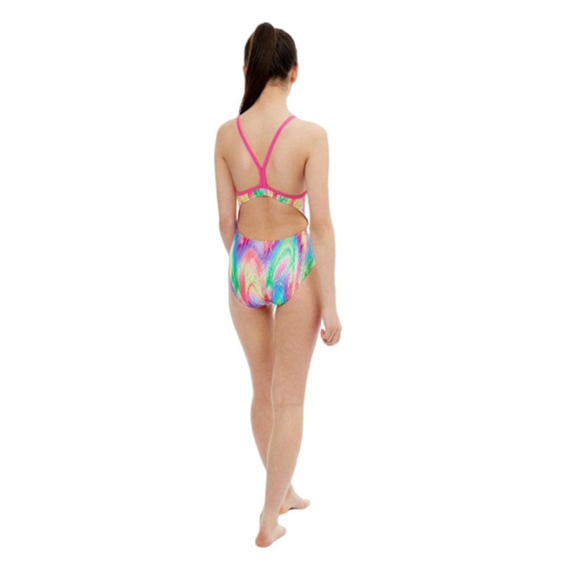 Maru - Tutti Frutti Ecotech Sparkle Fly Back Girls Swimsuit - Multi