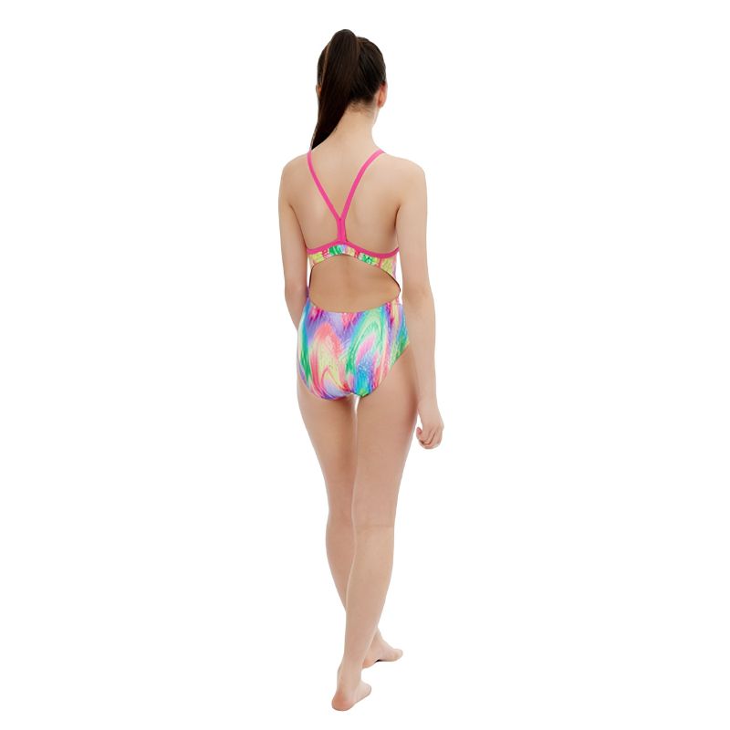 Maru - Tutti Frutti Ecotech Sparkle Fly Back Girls Swimsuit - Multi