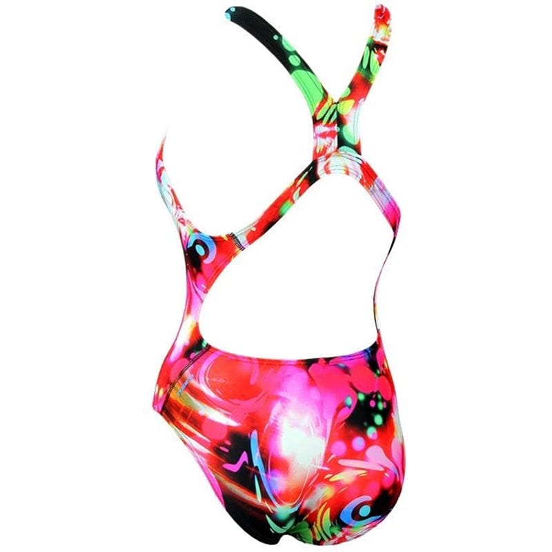 Maru - Groovy Zone Back One Piece Swimsuit - Pink