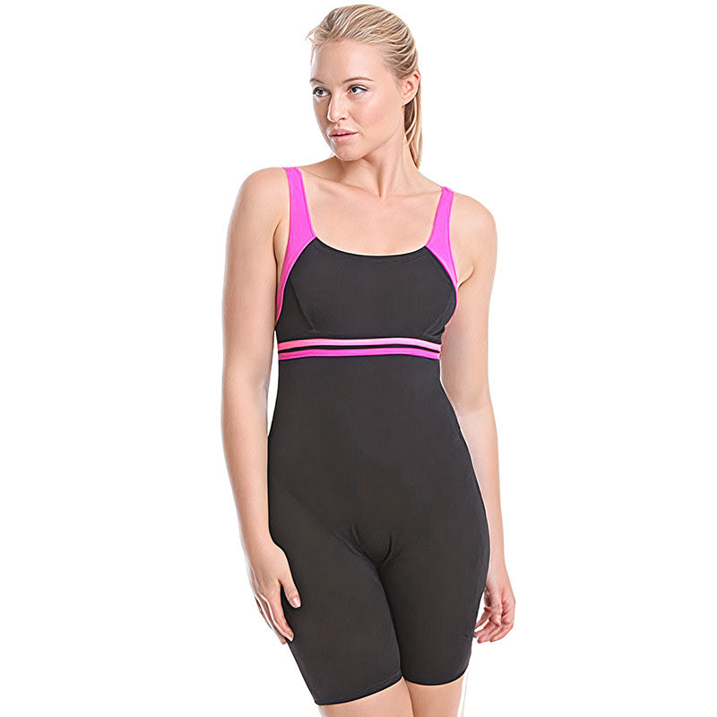 Maru - Iona Pacer Ladies Legsuit - Black/Pink