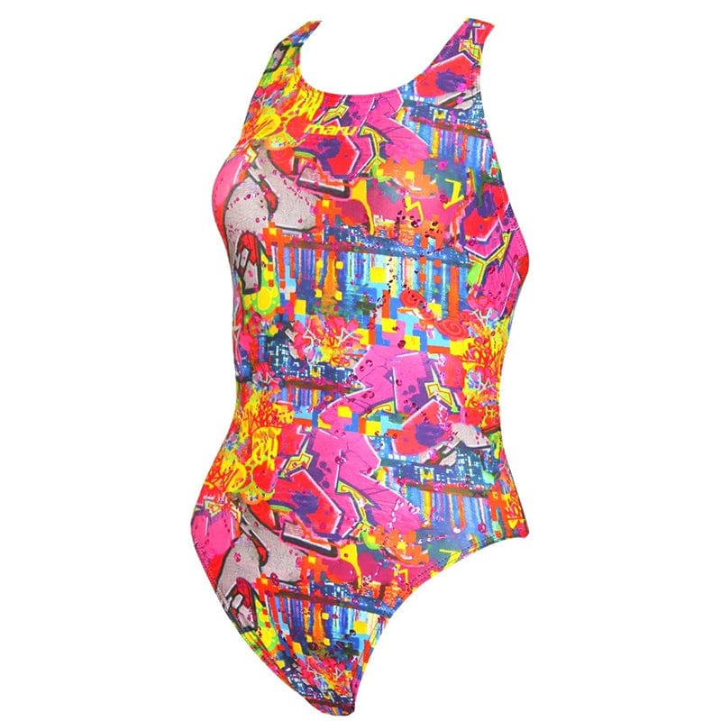 Maru - Graffiti Sky Sparkle Boogie Back Ladies Swimsuit