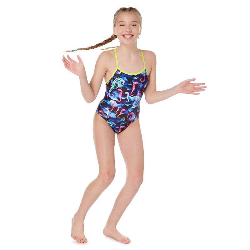 Maru - Ocean Pacer Fly Back Girls Swimsuit