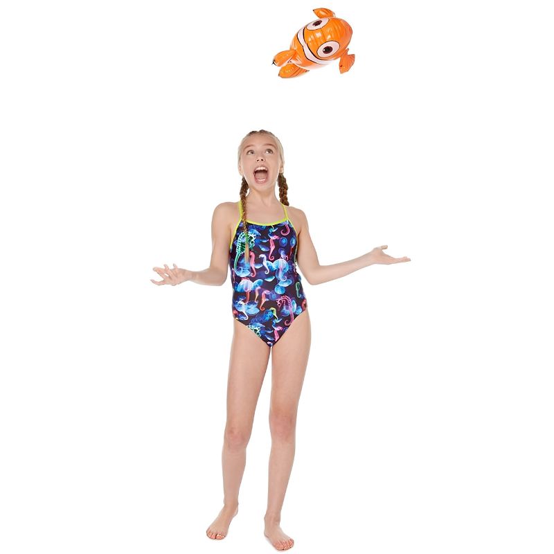 Maru - Ocean Pacer Fly Back Girls Swimsuit