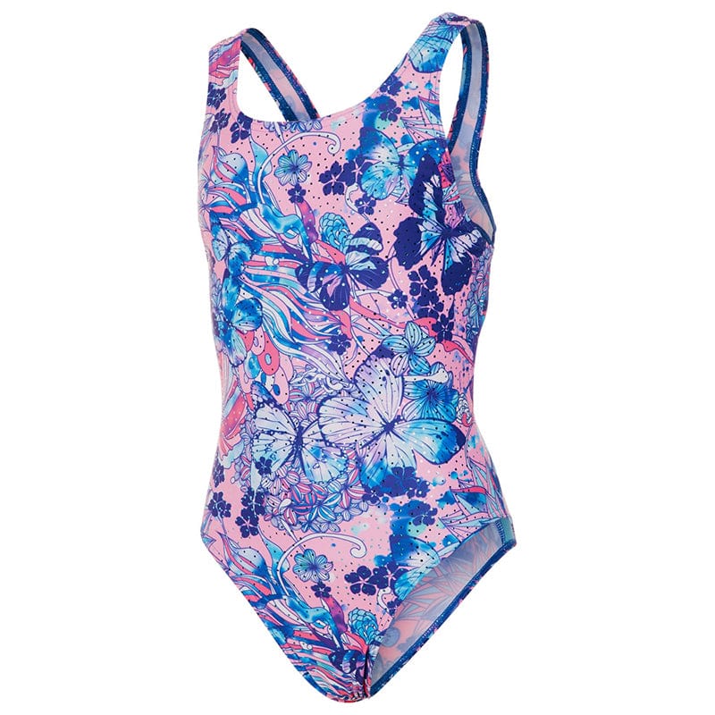 Maru - Puccini Auto Back Girls Swimsuit - Pink
