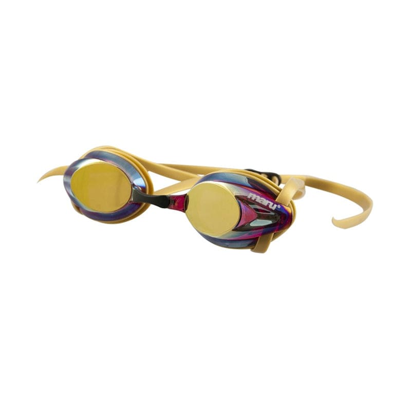 Maru - Pulse Mirror Anti Fog Goggle - Gold/Pink/Blue