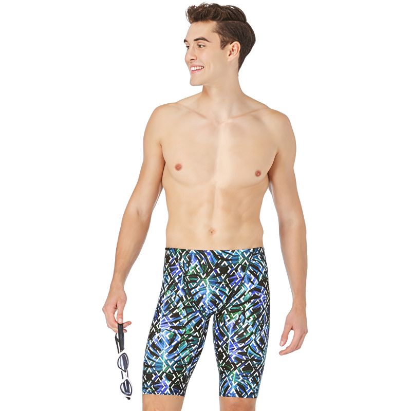 Maru - Rainforest Pacer Mens Jammer - Black/Green