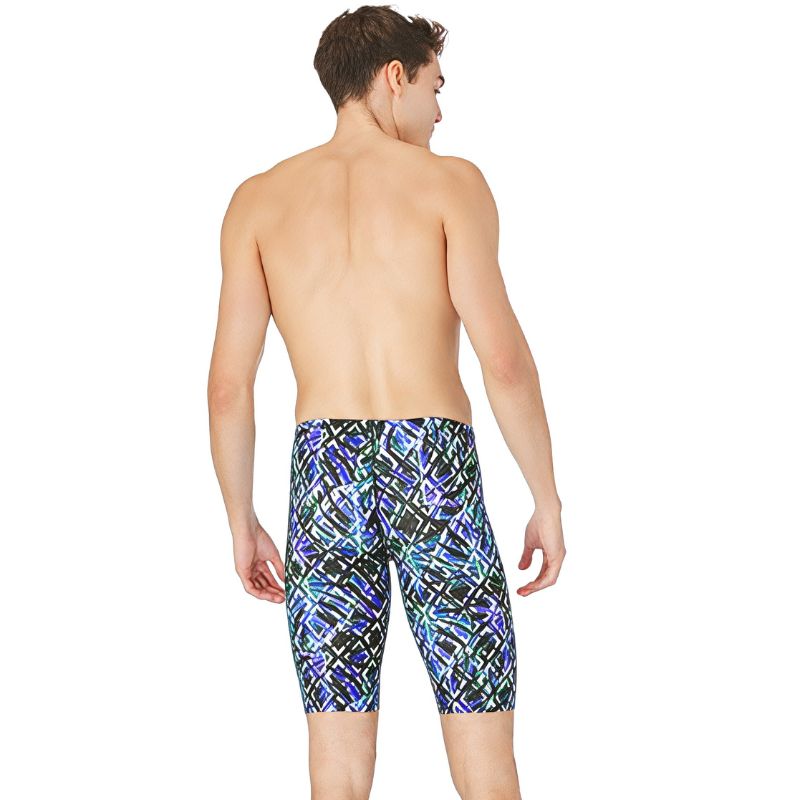 Maru - Rainforest Pacer Mens Jammer - Black/Green