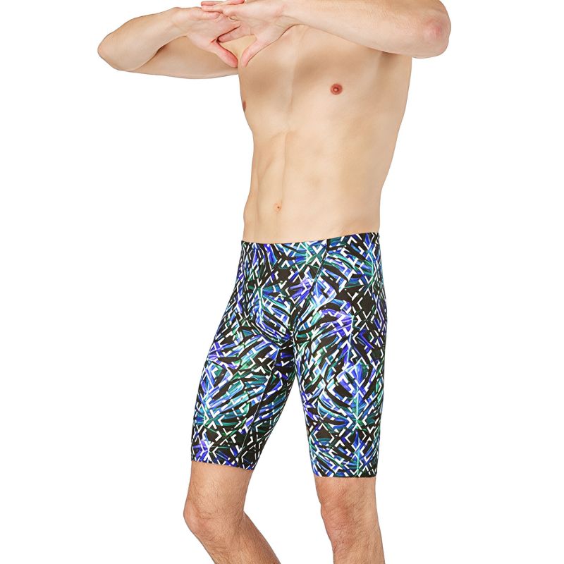 Maru - Rainforest Pacer Mens Jammer - Black/Green