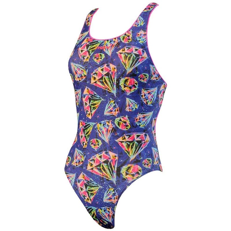 Maru - Razzle Dazzle Sparkle Auto Back Girls Swimsuit