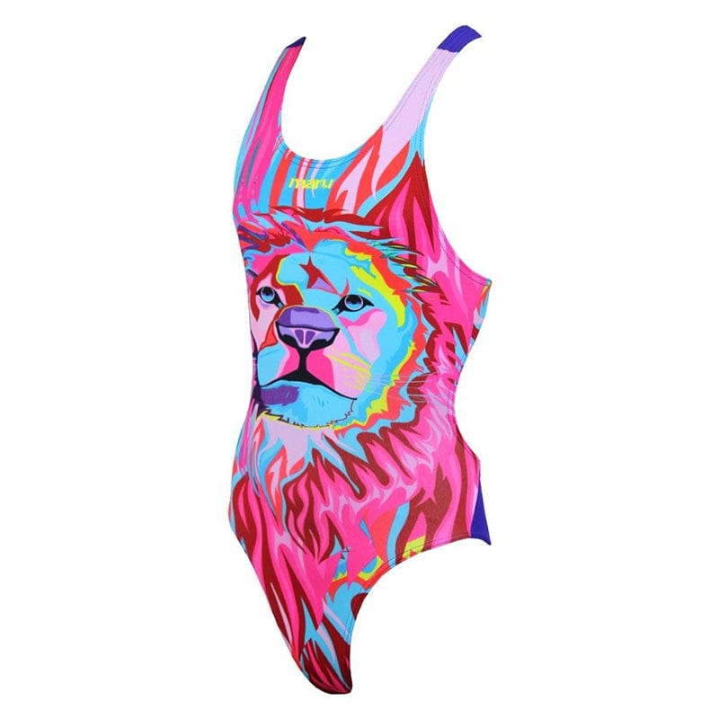 Maru - Simba Pacer Rave Back Girls Swimsuit - Multi