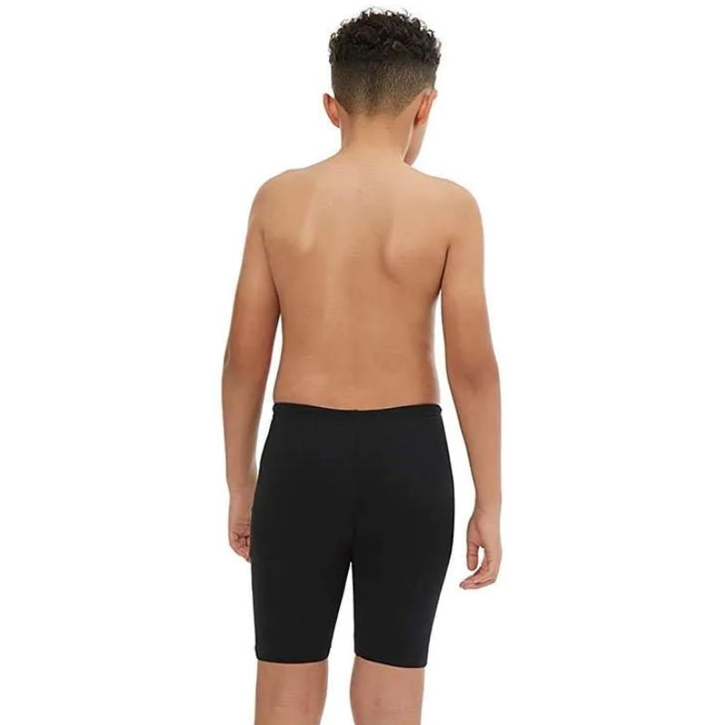 Maru - Solid Black Pacer Junior Boys Jammer