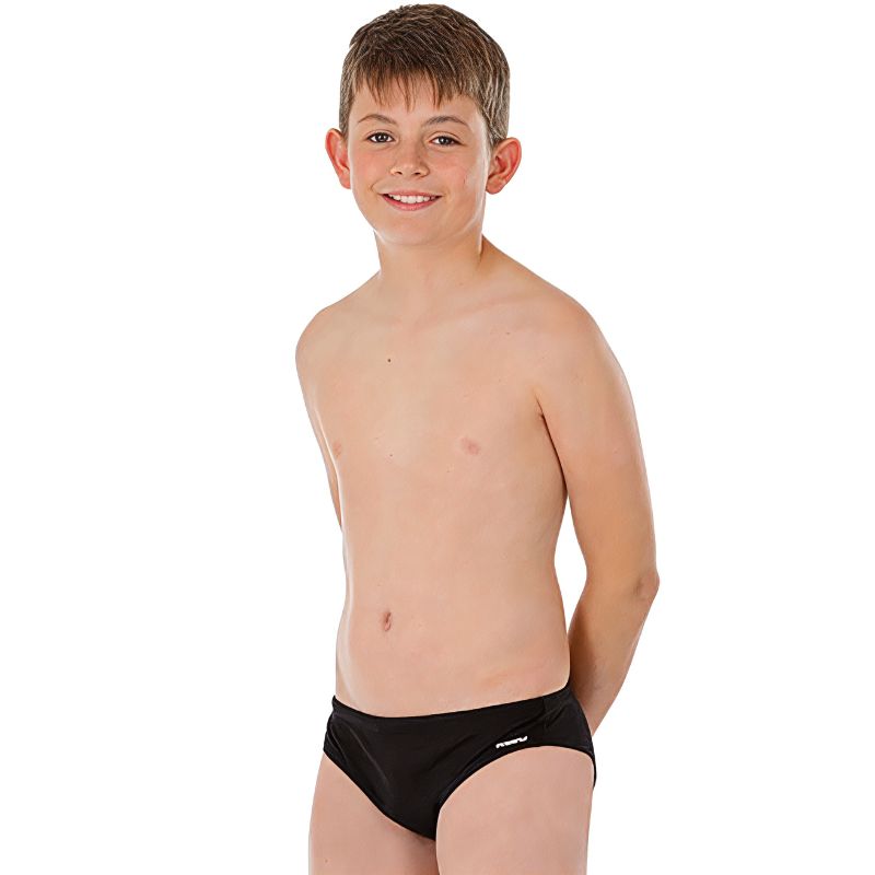 Maru - Solid Pacer Junior Boys Brief - Black