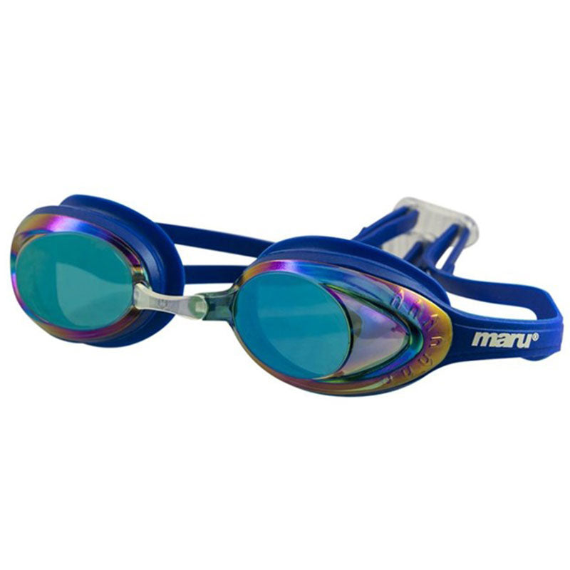 Maru - Sonic Mirror Anti Fog Goggle - Blue/Purple/Blue