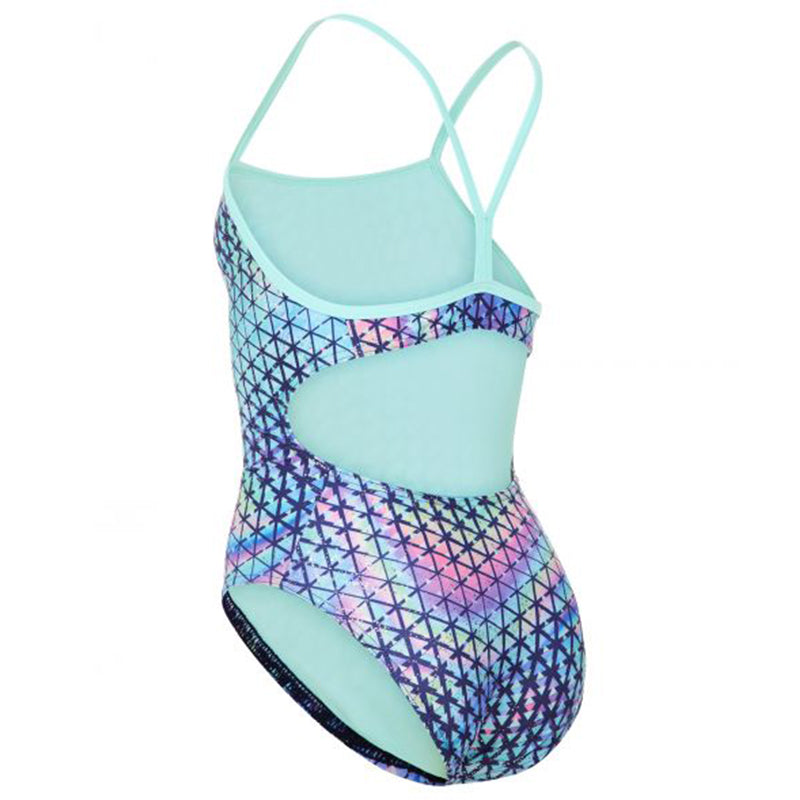 Maru - Techno Prism Fly Back Girls Swimsuit