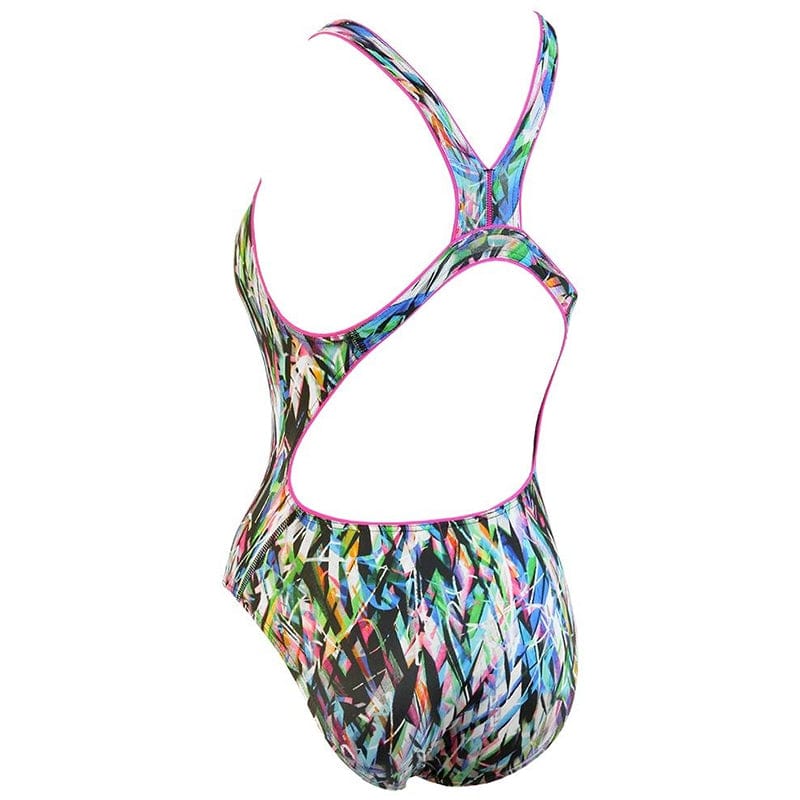 Maru - Ticker Tape Pacer Zone Back Ladies Swimsuit - Multi