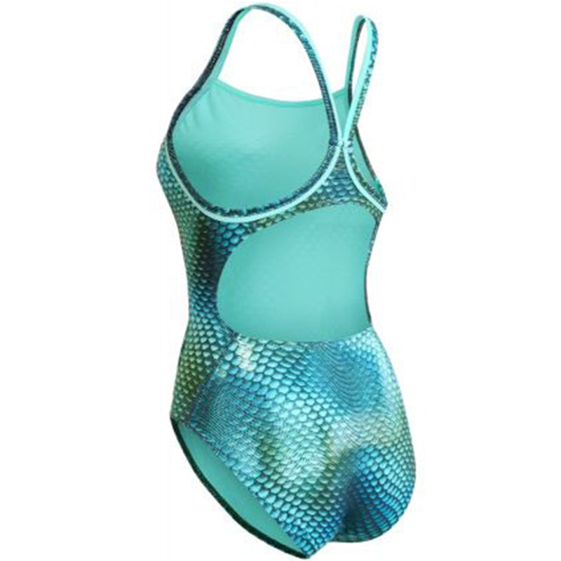 Maru - Viper Ace Back One Piece Swimsuit - Aqua