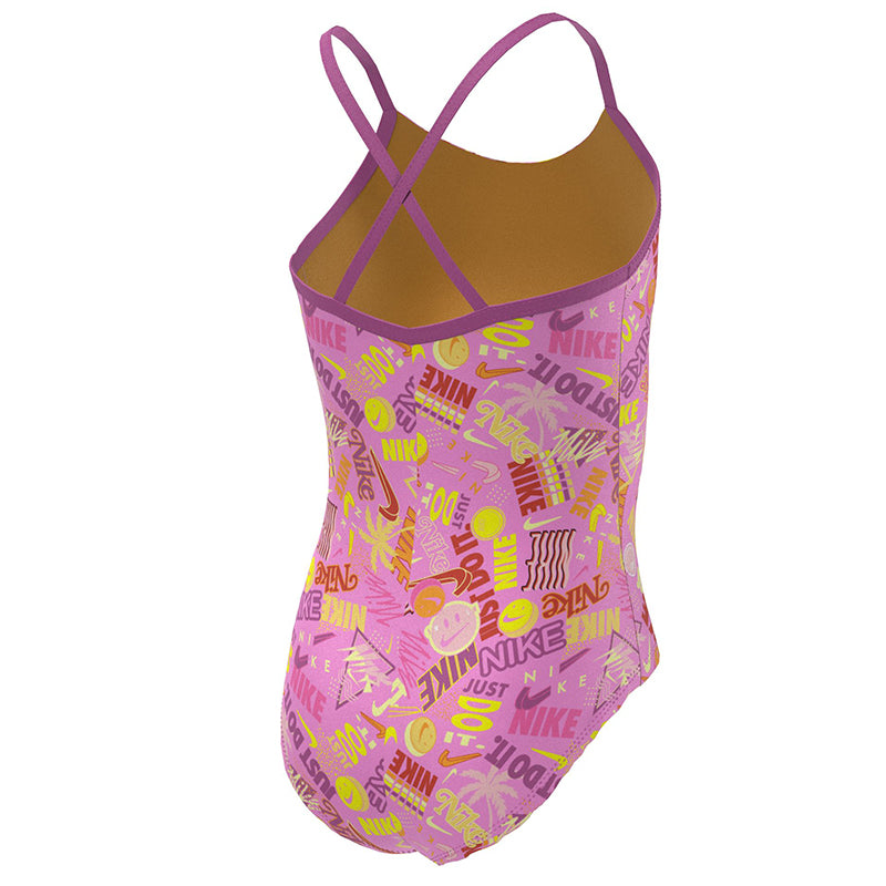 Nike - Girl's Have A Nike Day Crossback One Piece (Pink Spell)