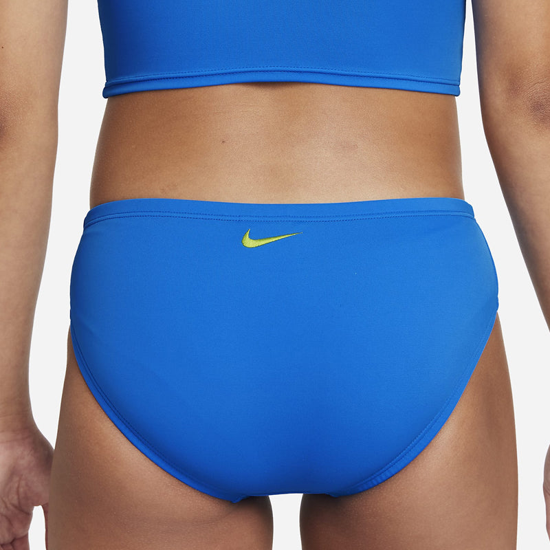 Nike - Girls' Script Logo Crossback Midkini Set (Photo Blue)