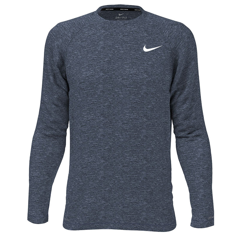Nike - Heather Long Sleeve Hydroguard (Midnight Navy)